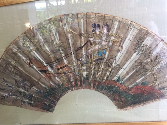 Hand Fan Used in the Language of Seduction - Elizabeth Appraisals