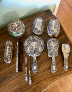 Sturtevant Silver Dresser Set